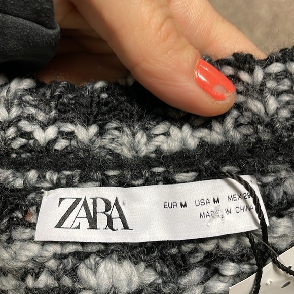 Zara wool blend knit maxi dress - Picture 2 of 6